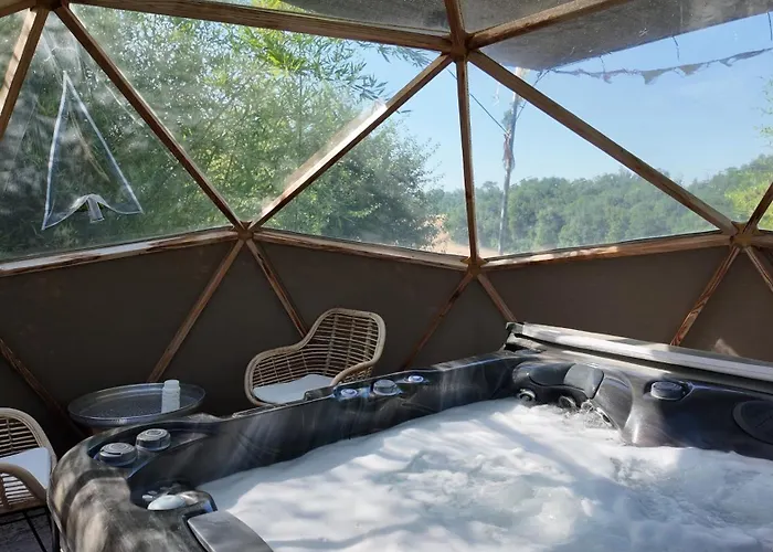 Domaine La Grande Oasis Semesterbostad Grazac (Tarn)