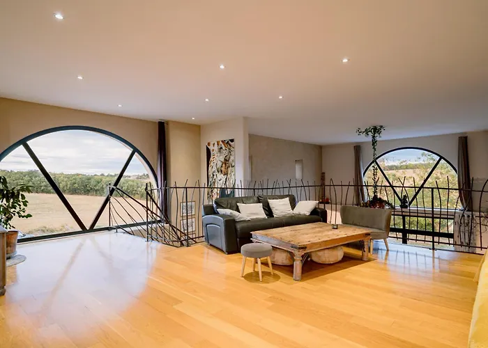 Domaine La Grande Oasis Semesterbostad Grazac (Tarn)